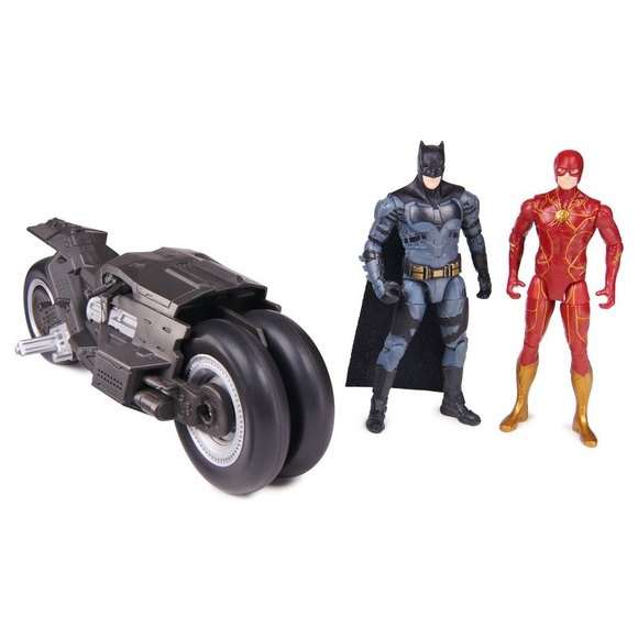 DC Comics The Flash Batcycle with Action Figures - 3pk - Picture 5 of 9